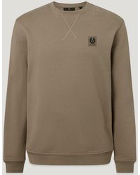 Belstaff - Men's Sweatshirt Cotton Fleece - Lyst
