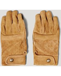 Belstaff - Men's Montgomery Motorcycle Glove Goatskin Suede - Lyst