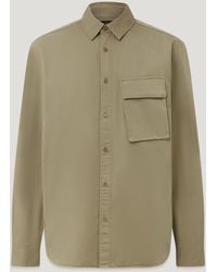 Belstaff - Men's Scale Shirt Garment Dye Cotton - Lyst