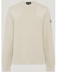 Belstaff - Commander Crewneck Jumper - Lyst