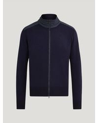 Belstaff - Jersey de cuello redondo kerrigan - Lyst