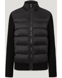 Belstaff - Men's Compound Cardigan Down Merino Wool - Lyst