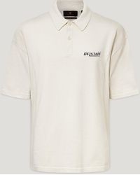 Belstaff - Men's Competition Knitted Polo Lightweight Organic Cotton - Lyst