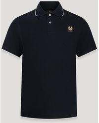 Belstaff - Men's Tipped Polo Cotton Pique - Lyst