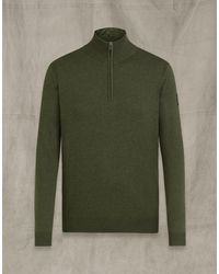 belstaff bay half zip