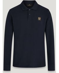 Belstaff - Long Sleeved Polo - Lyst