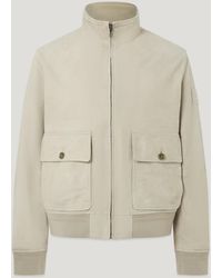 Belstaff - Men's Seaway Jacket Flyweight Suede - Lyst
