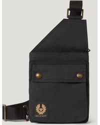 Belstaff - Unisex Trialmaster Crossbody Bag Waxed Cotton - Lyst