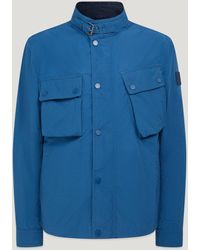 Belstaff - Giacca Service Racemaster Uomo Ripstop Delta - Lyst