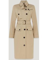 Belstaff - Tt Trench Coat Stormcoat Gabardine Size Us 6 - Lyst