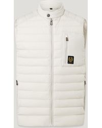 Belstaff - Men's Chassis Gilet Lightweight Stretch Down - Lyst