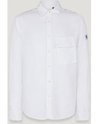 Belstaff - Men's Scale Shirt Garment Dyed Linen - Lyst