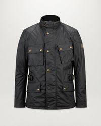Belstaff - Men's Crosby Motorcycle Jacket Waxed Cotton - Lyst