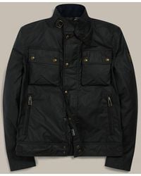 Belstaff - Men's Racemaster Icon Jacket Waxed Cotton - Lyst
