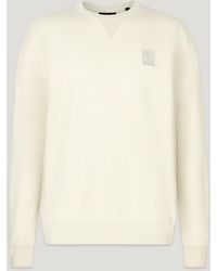 Belstaff - Men's Curator Crewneck Sweatshirt Cotton Fleece - Lyst