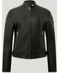Belstaff - Women's Mollison Jacket Nappa Leather - Lyst