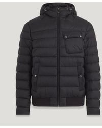 Belstaff - Down-Filled Nylon Quilted Jacket - Lyst