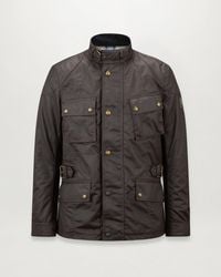 Belstaff - Men's Crosby Motorcycle Jacket Waxed Cotton - Lyst