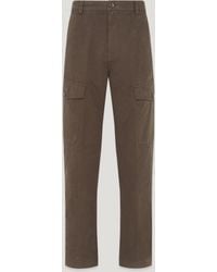 Belstaff - Dispatch Cargo Pants Garment Dye Cotton Size Us - Lyst
