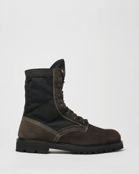 Belstaff - Trooper Lace Up Boots - Lyst