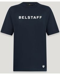 Belstaff - Staple Logo T-Shirt Cotton Jersey - Lyst