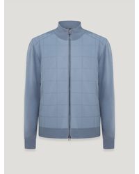 Belstaff - Kelbrook Zip Cardigan Merino Wool - Lyst