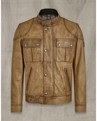 Belstaff Leather jackets for Men - Up to 60% off at Lyst.com