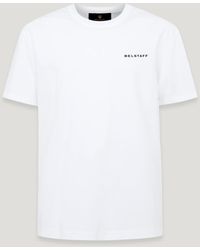 Belstaff - Men's Border T-shirt Cotton Jersey - Lyst
