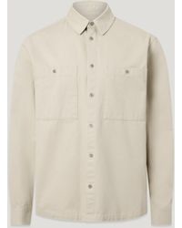 Belstaff - Men's Outpost Shirt Cotton Herringbone - Lyst