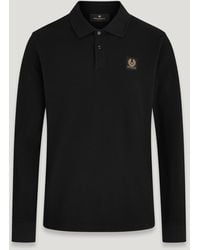 Belstaff - Long Sleeved Polo - Lyst