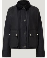 Belstaff - Women's Cyan Jacket Waxed Cotton - Lyst