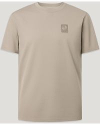 Belstaff - Men's Curator Pique T-shirt Cotton - Lyst