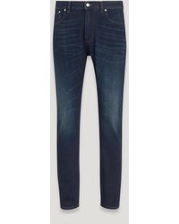 Belstaff - Jeans Stretch Longton Slim Comfort Uomo Denim Stretch Délavé W28L32 - Lyst