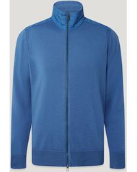 Belstaff - Men's Kelby Zip Cardigan Merino Wool - Lyst
