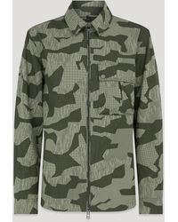 Belstaff - Drome Overshirt Terrain Camo - Lyst