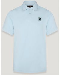 Belstaff - Polo Pour Homme Piqué De Coton Taille - Lyst