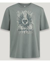 Belstaff - Map Graphic Oversized T-shirt - Lyst