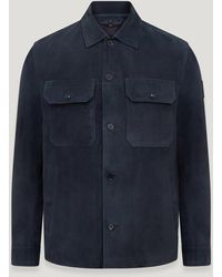 Belstaff - Waypoint Überhemd Für Herren Lightweight Suede - Lyst