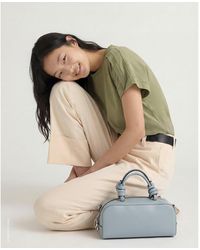 Benetton - Benetton, T-Shirt With Pleat On The Shoulders - Lyst