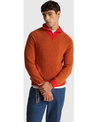 Benetton - Benetton, Stranger Things Mock Neck Sweater - Lyst