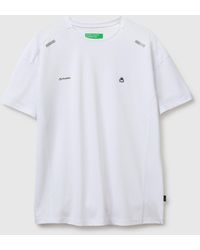 Benetton - Benetton, Polartec Technical Fabric T-Shirt - Lyst