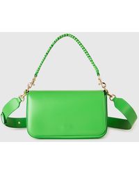 Benetton - Benetton, Be Bag With Woven Handle - Lyst