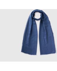 Benetton - Benetton, Silk Blend Scarf - Lyst