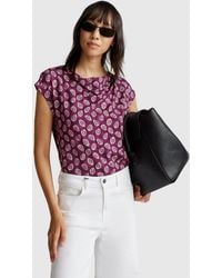 Benetton - Benetton, Top With Bandana Print - Lyst
