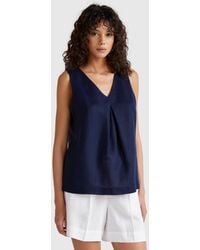 Benetton - Benetton, Sleeveless Blouse - Lyst