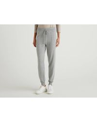Pantaloni da jogging Benetton da donna - Lyst.it