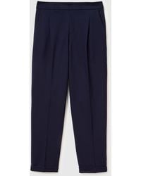 Benetton - Benetton, Regular Fit Trousers With Crease - Lyst