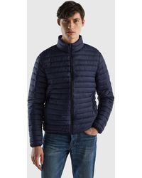 Benetton - Padded Jacket With Recycled Wadding - Lyst