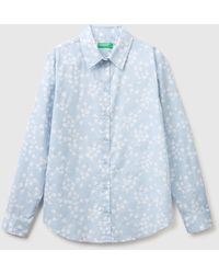 Benetton - Benetton, Patterned Shirt - Lyst