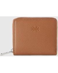 Benetton - Benetton, Small Zip Wallet - Lyst